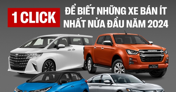 10 xe bán ít nhất nửa đầu 2024: 3 mẫu khai tử, còn lại kén khách, bán nhiều nhất cũng chỉ 170 chiếc