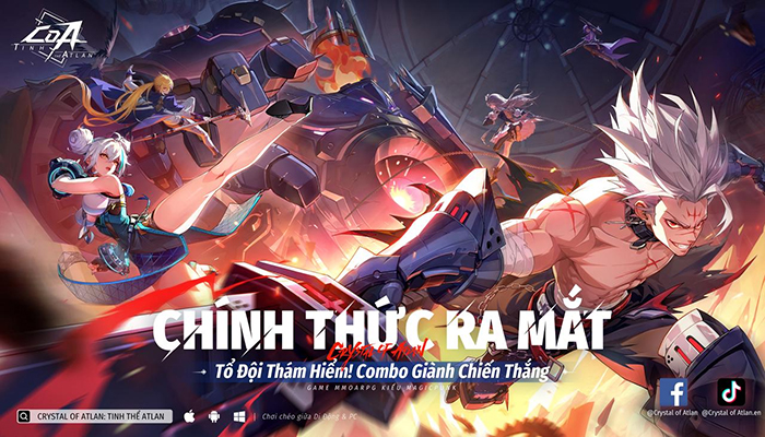 CoA: Tinh Thể Atlan – MMO ĐỘC LẠ, mang theo “cú đấm huyền thoại” từ One-Punch Man!