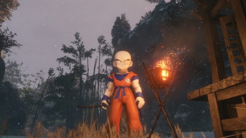 Chết cười Mod dị của Sekiro cho Krillin của Ngọc Rồng thủ vai chính