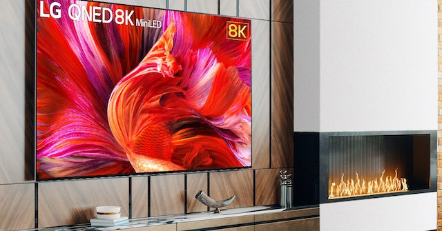 LG trình làng TV QNED tích hợp 30.000 bóng LED siêu nhỏ, độ sáng cao