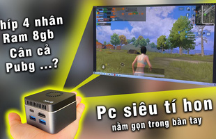 Thử nghiệm Pc tí hon, chỉ bé bằng bao diêm nhưng hiệu năng ấn tượng, chạy được Photoshop