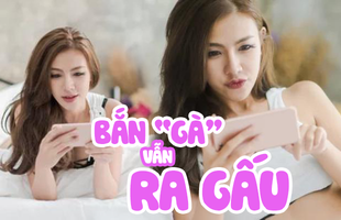 Bắn toàn trượt, cô nàng 