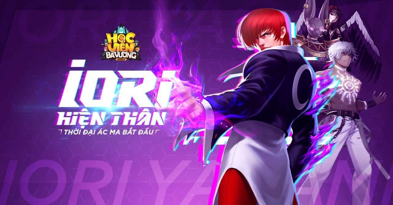 Game4V tặng giftcode Học Viện Bá Vương Mobile mừng game ra mắt 'trùm cuối' IORI 10/08