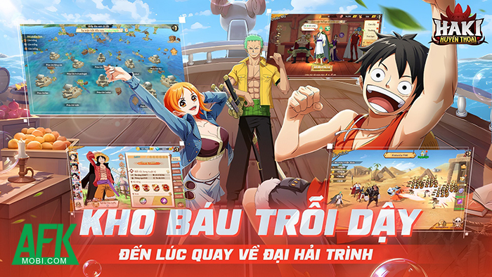Haki Huyền Thoại game One Piece đồ họa 3D cực nét sắp trình làng game thủ Việt