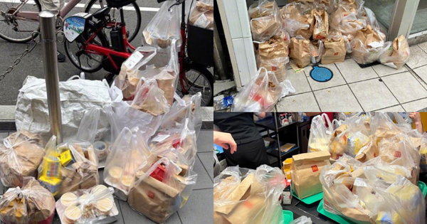 McDonald’s còn nóng hổi bị vứt thành 