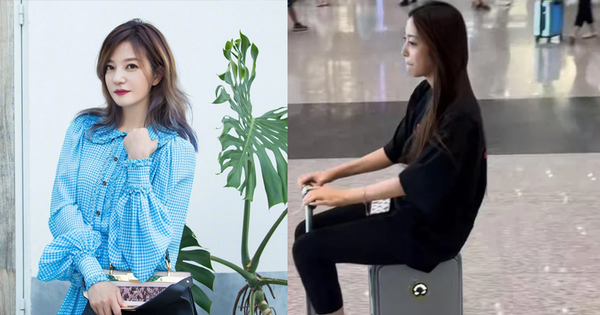Con gái Triệu Vy lộ diện tại sân bay: Dáng cao nổi bật, nét mặt mệt mỏi