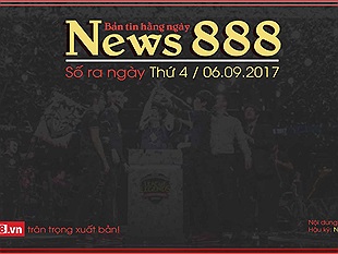 News 888 06/09/17: Quá nhiều nhà đầu tư mới cho eSports Việt!