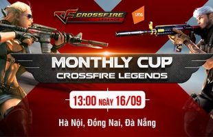 CFL Monthly Cup tháng 9: Xạ thủ Hà Nội, Đà Nẵng, Đồng Nai hãy sẵn sàng rinh quà ngày 16/9