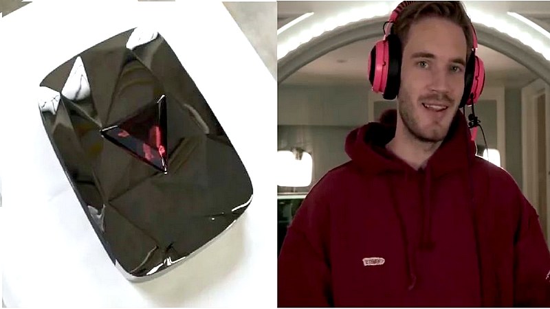 PewDiePie nhận nút Kim Cương Đỏ 100 triệu Sub, nhớ về thời bỏ học bán bánh để mưu sinh