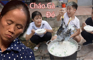 Bà Tân Vlog lên tiếng về clip nấu cháo gà nguyên lông đang bị chỉ trích của con trai: 