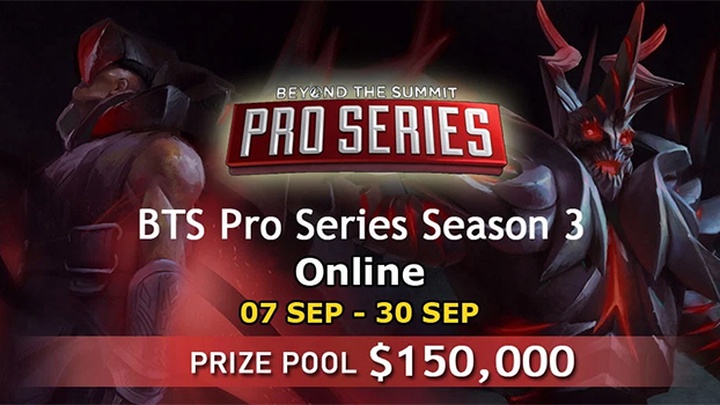 Lịch thi đấu Dota 2 BTS Pro Series Season 3 SEA: Đồng hành cùng 496