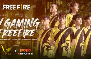 Đương kim vô địch V Gaming Free Fire: Bảo toàn lực lượng với quyết tâm làm 