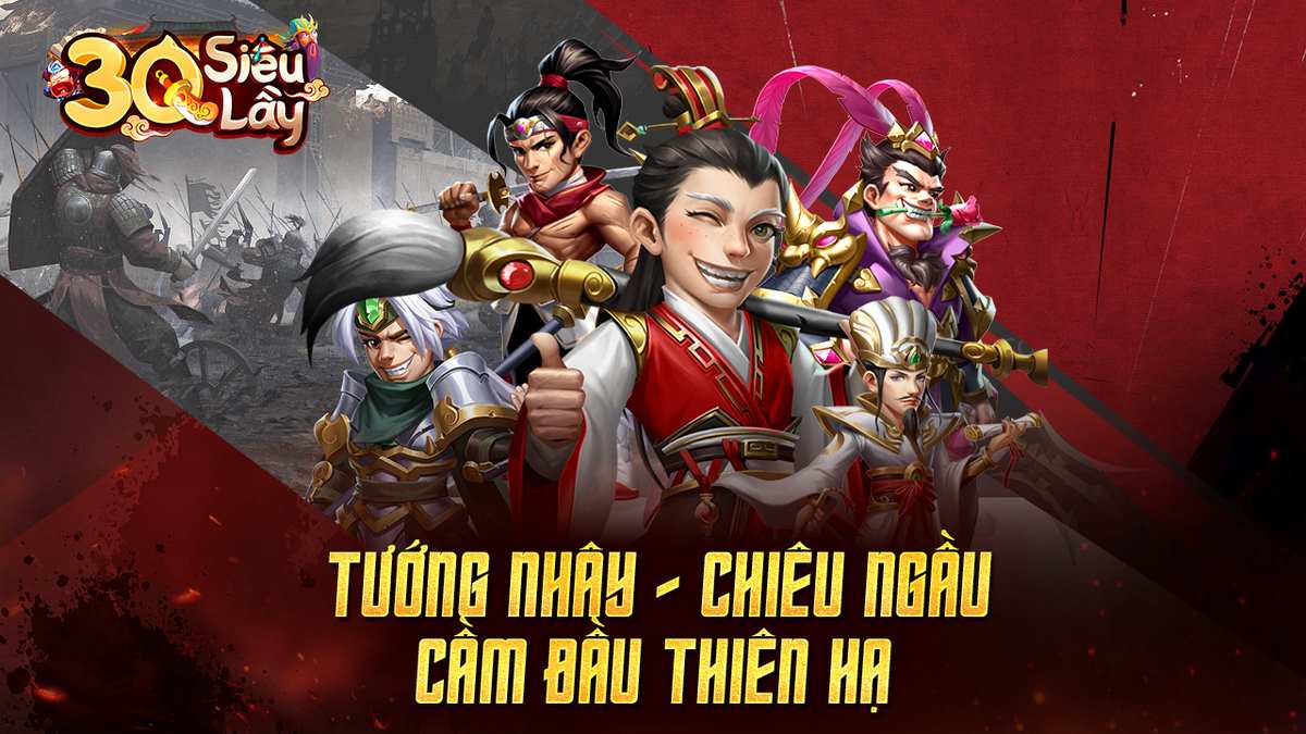 NPH SohaGame trở lại đường đua tháng 9 với tựa game đấu tướng cực bựa 3Q Siêu Lầy