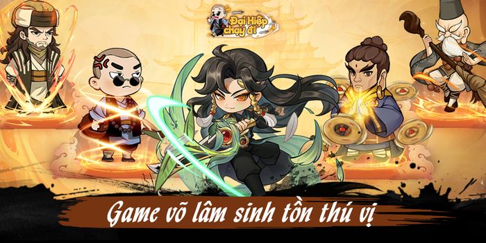 Đại Hiệp Chạy Đi Game roguelike sinh tồn thế giới võ lâm đầy thú vị