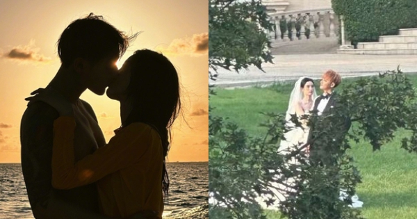 Lộ ảnh cưới bí mật của “anh sếp showbiz" và nàng thơ gen Z: Cô dâu khoe vai trần gợi cảm, hôn lễ thế kỷ sát lắm rồi!