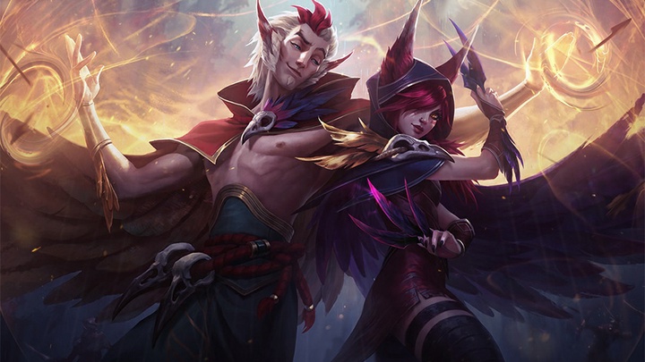 Cách chơi đội hình Xayah Rakan Fan Service DTCL mùa 15