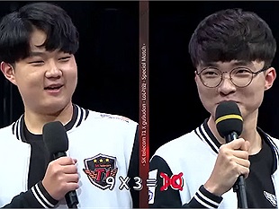 [Vietsub] SKT vs Gugudan - Khi Faker không thuộc bảng cửu chương