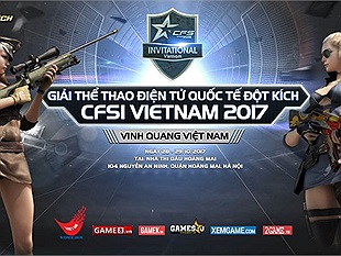 Cộng đồng game thủ Đột Kích sôi động với hàng loạt sự kiện đồng hành cùng CFSI 2017