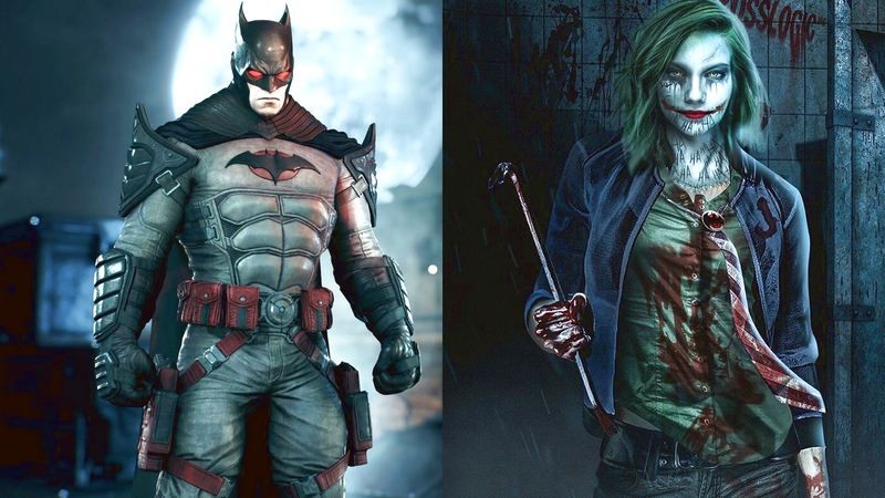 Khi Bruce Wayne chết, bố thành Batman và mẹ thành Joker