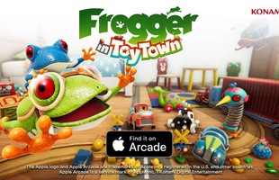 Frogger in Toy Town - Chú ếch vui nhộn đang làm điên đảo cộng đồng game thủ