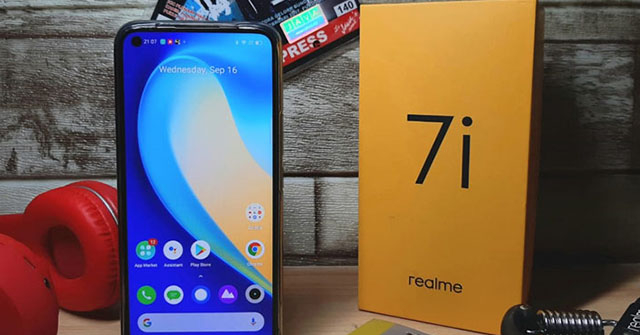 Đập hộp Realme 7i giá đẹp, sạc siêu nhanh