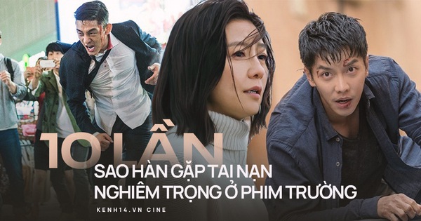 10 lần sao Hàn gặp tai nạn ở phim trường: Lee Min Ho bay móng chân vì lao vào bùn, Kim Hae Ae xém bị sóng cuốn mất xác