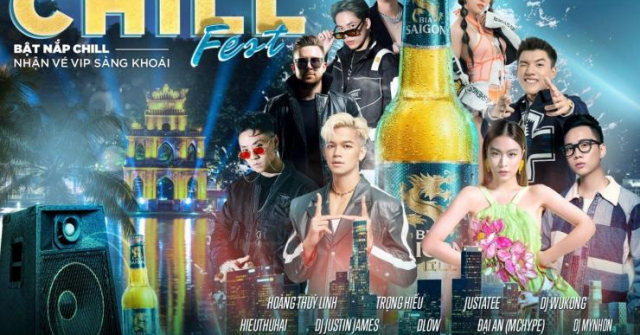 The Chill Fest mang cả “bãi biển” đổ bộ Hà Nội: “Chơi lớn