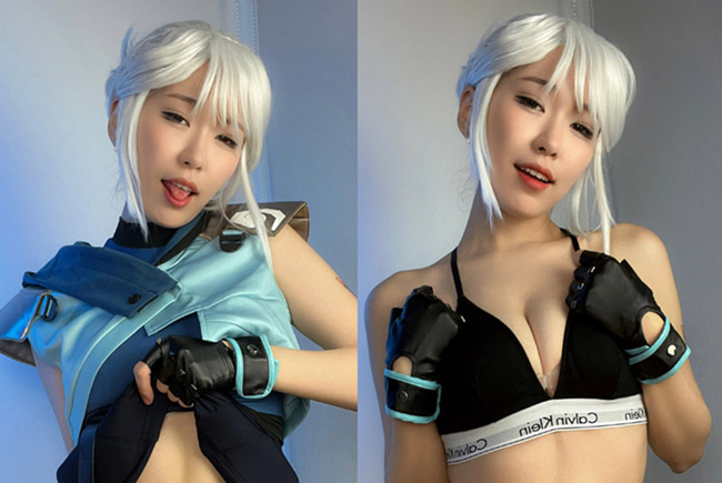 Cosplay Jett chảy máu mũi của cô nàng meriol chan khiến cộng đồng Valorant xao xuyến