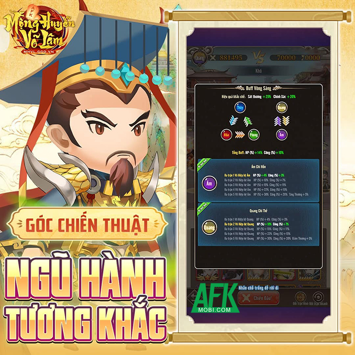 Mộng Huyễn Võ Lâm game đấu tướng tái hiện lại thương hiệu Mộng Giang Hồ 10 năm tuổi