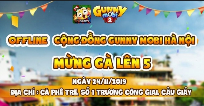 Gunny Mobi sẽ tổ chức Offline hoành tráng tại Hà Nội vào ngày 24/11