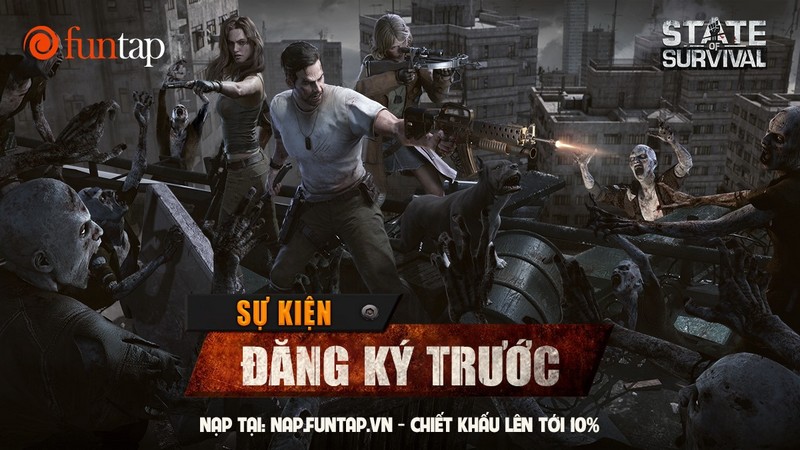 Game thủ Việt háo hức tham gia đăng ký sớm khóa học sinh tồn thảm họa zombie - State of Survival