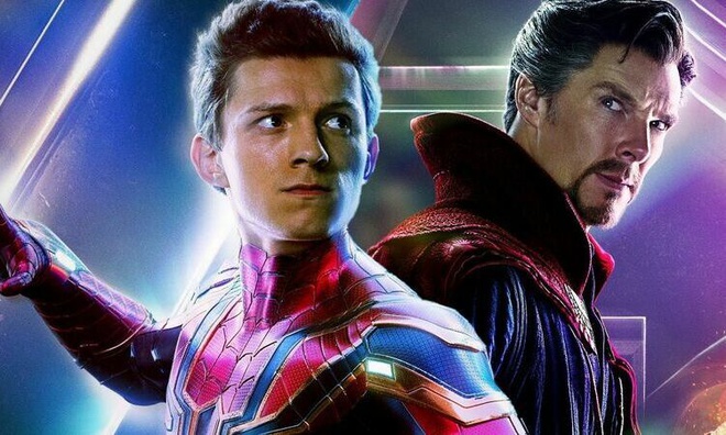 Người Nhện Tom Holland đeo khẩu trang tạo dáng trên phim trường