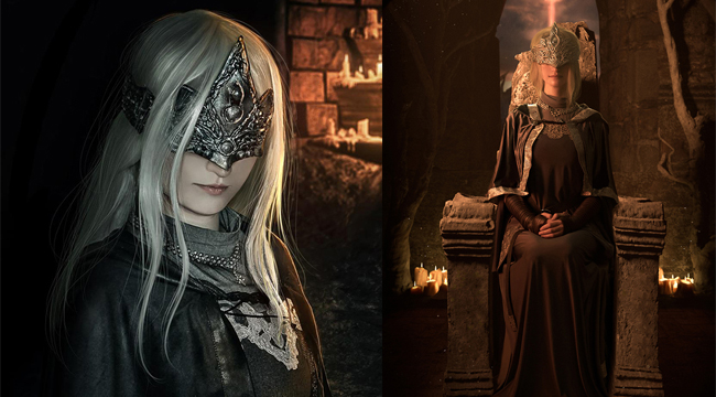 Hoà vào thinh không với cosplay Fire Keeper – Dark Soul 3 đầy huyền bí