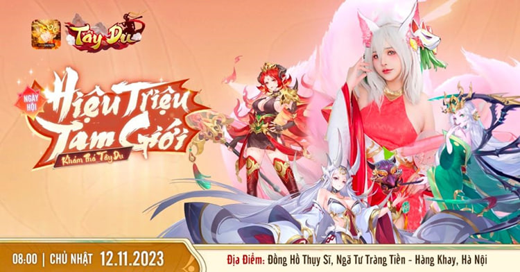 Hiệu Triệu Tam Giới - Khám Phá Tây Du: Ngày hội ra mắt game mới Tây Du VNG