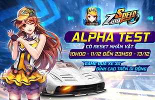 ZingSpeed Mobile mở cửa thử nghiệm ngay hôm nay 11/12