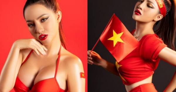 Mừng U22 VN giành vàng SEA Games, hot girl 9X tung ảnh bikini nóng bỏng