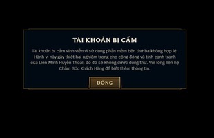 LMHT: Bị khóa tài khoản vĩnh viễn, game thủ lên mạng than khóc, trách cứ nhưng lại bị cộng đồng mạng ném đá: 