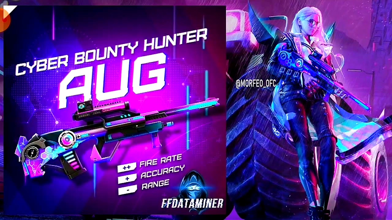 Cyber ​​Bounty Hunter AUG trong Free Fire: Tất cả những gì bạn cần biết về vũ khí Weapon Royale mới