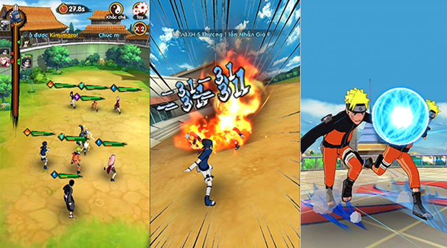 Trải nghiệm Thời Đại Ninja – vừa chơi game vừa đọc manga Naruto cực thú vị