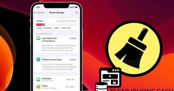 Cách xóa bộ nhớ đệm trên iPhone