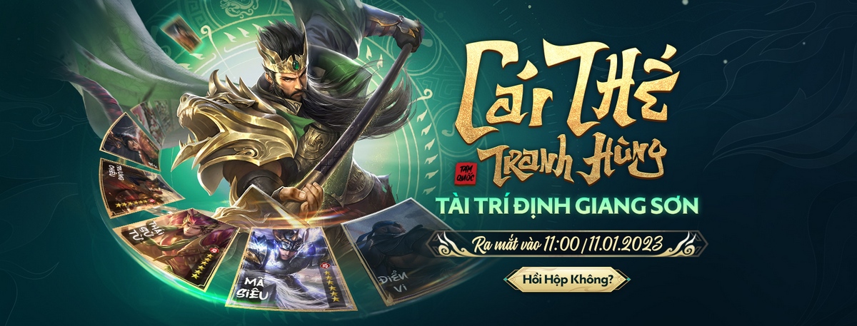 Giftcode Garena Cái Thế Tranh Hùng giá trị dành tặng game thủ nhân dịp ra mắt