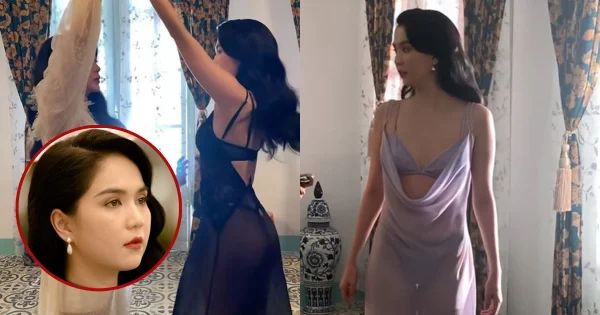 Ngọc Trinh lộ clip hậu trường phim mới khiến dân mạng la ó vì quá nhạy cảm, thấy hết cả bên trong