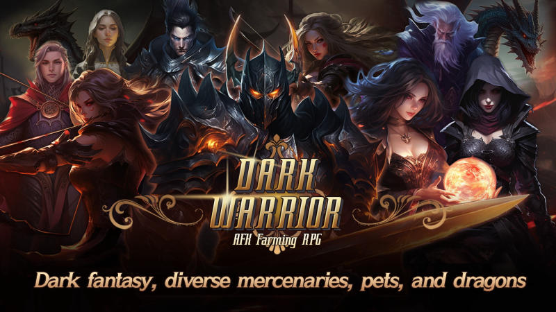 Dark Warrior Idle - Game nhập vai hấp dẫn vừa ra mắt trên hệ điều hành Android