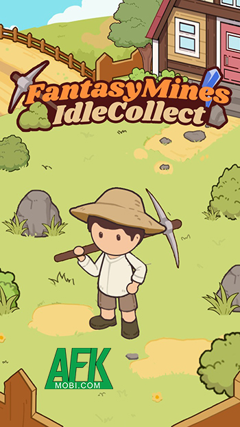 Fantasy Mines: Idle Collect cho bạn tuyển dụng nhiều nhân viên kỳ lạ khác nhau để khai khoáng