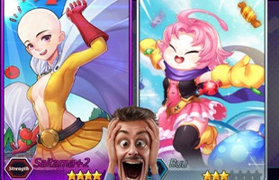 Cạn lời khi “thánh phồng” Saitama bị biến thành nữ trọc đầu, Ma Bư thành… bé gái trong game Manga