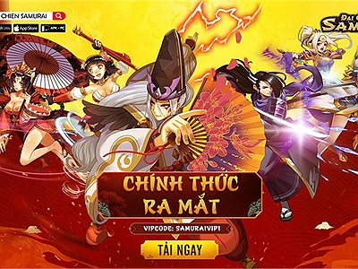 Đại chiến Samurai lọt top 1 game chiến thuật CH Play và App Store chỉ trong 3 ngày ra mắt