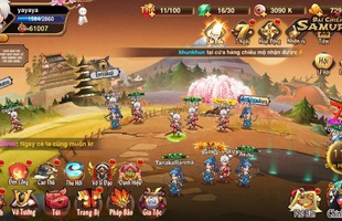 Trải nghiệm Đại Chiến Samurai VNG - Game thẻ tướng độc đáo phong cách Nhật Bản