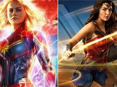 Captain Marvel vs Wonder Woman - Đại chiến nữ quyền trong thế giới siêu anh hùng Hollywood