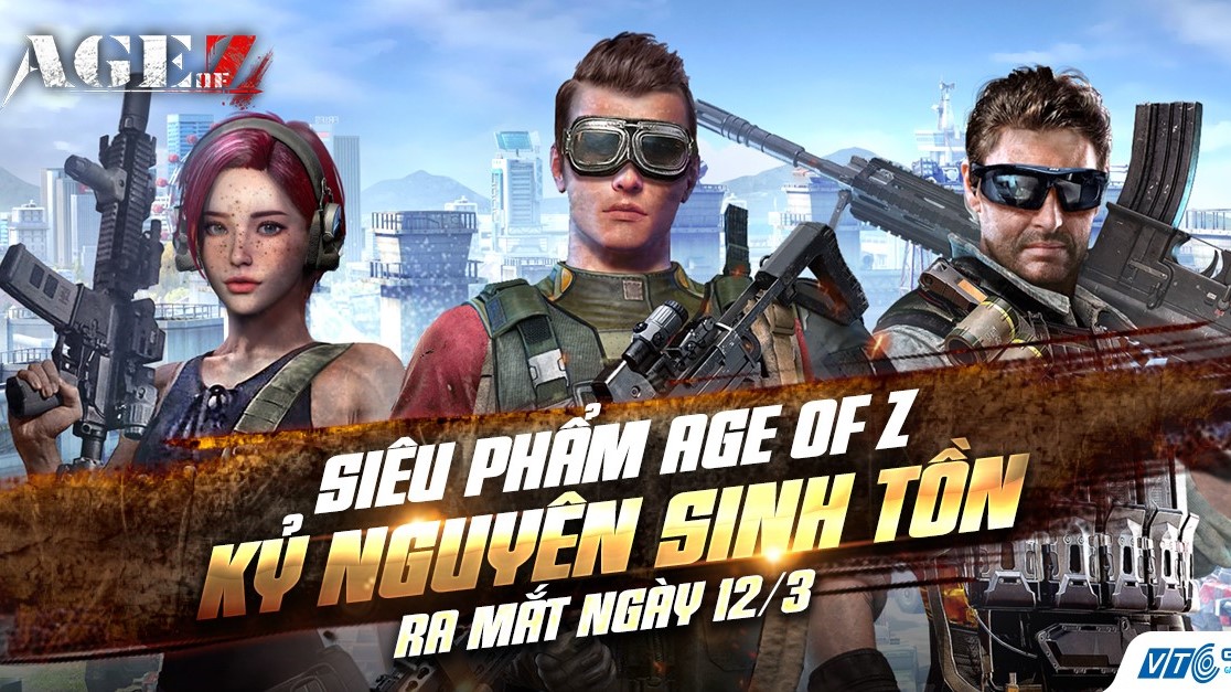 Age of Z: Kỷ nguyên sinh tồn - MMO tiêu diệt Zombies của VTC Game chính thức ra mắt 12/03