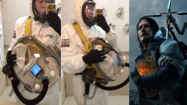 Bố mê Death Stranding và ứng dụng ngay để bảo vệ con trong mùa dịch COVID-19 - Cosplay